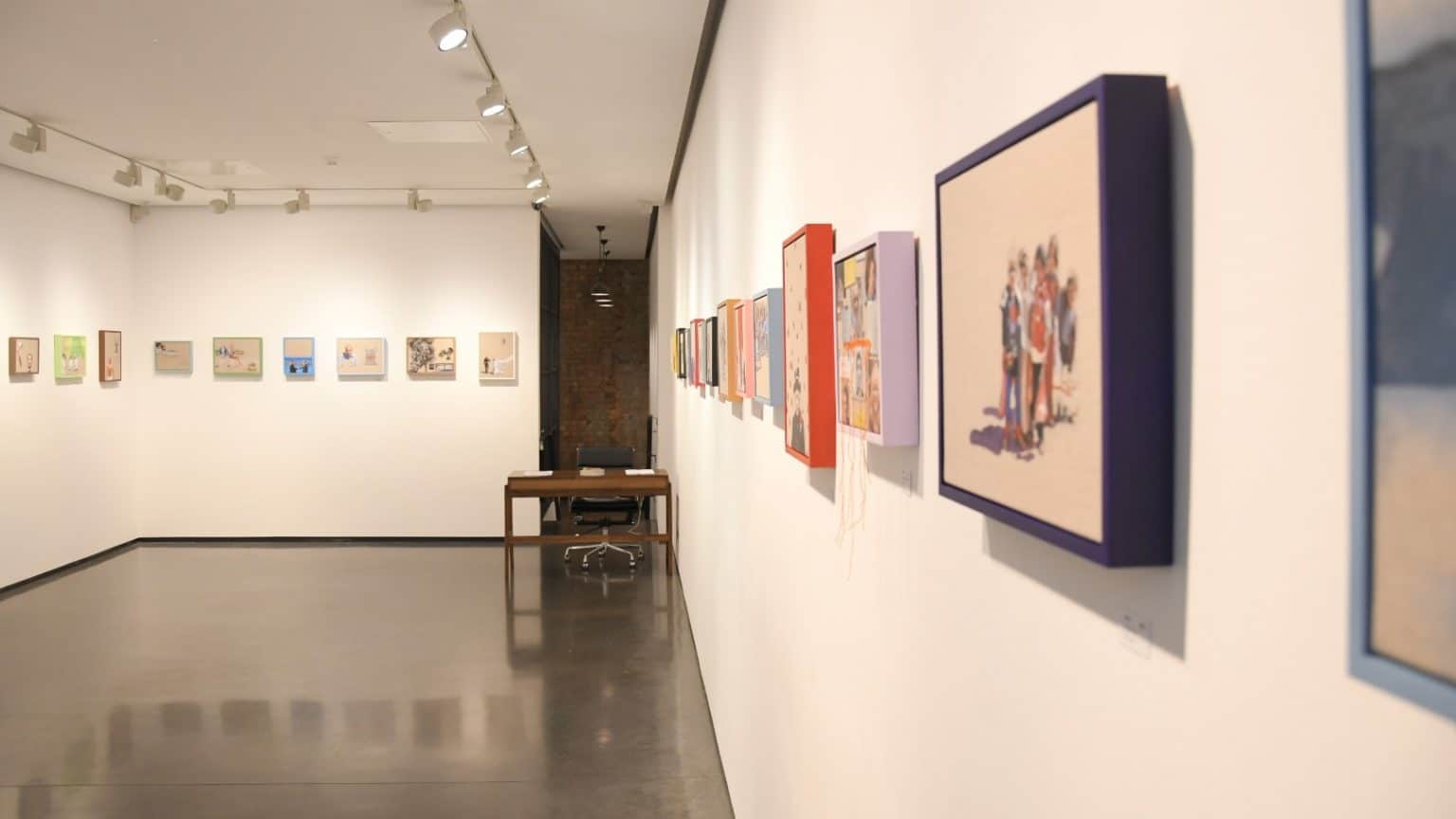 Picture hanging service Primrose Hill Framing